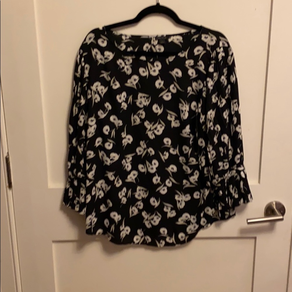 Ann Taylor floral dressy top